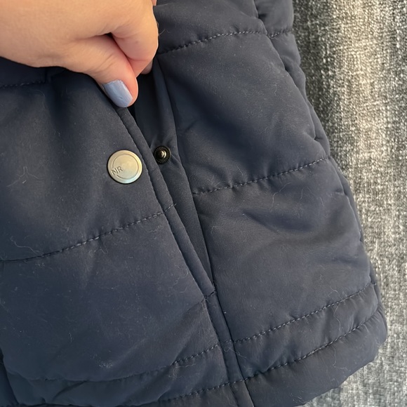 Quilted Navy Vest - Picture 3 of 7